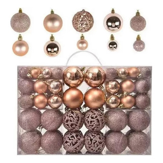 Para Set De 100 Esferas Decorativas Navideñas De Estilo Para Set De 100 Esferas Decorativas Navideñas De Estilo