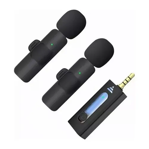 Microfono Inalambrico X2 - 3.5mm - Para Camaras Celular Y Pc