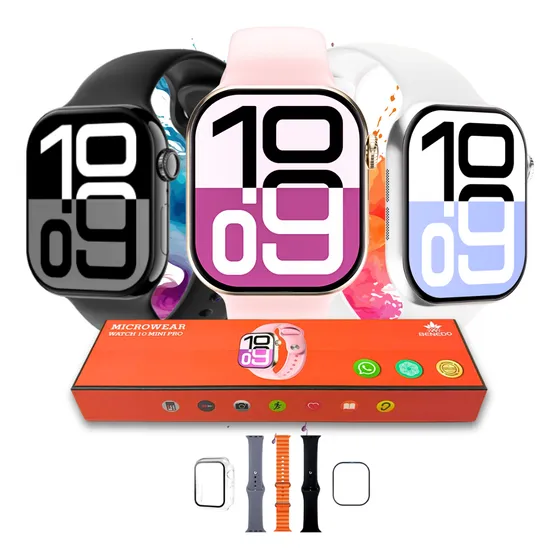 Smartwatch W10t Pro Mini 42mm Chatgpt Gps Original Brindes