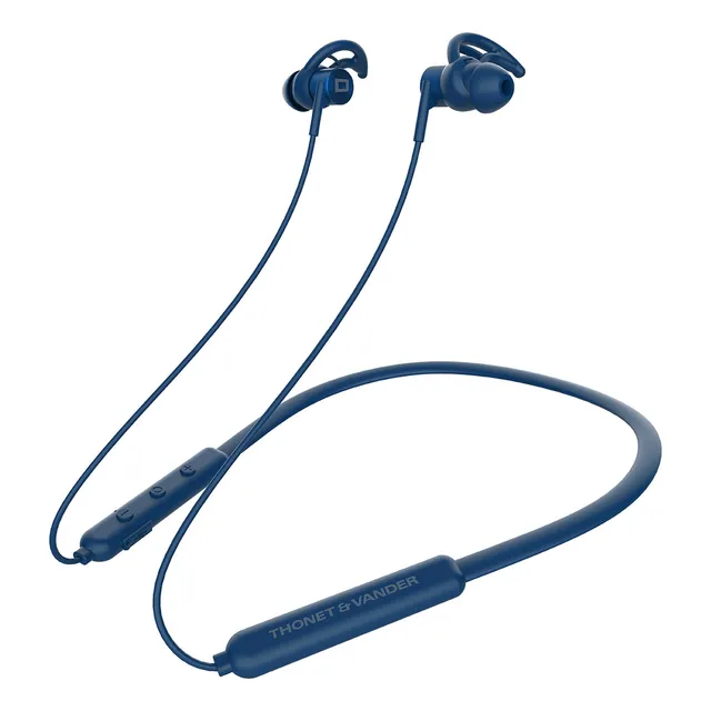 Auriculares In Ear Bluetooth Vincha Deportivo Running Mic Color Azul
