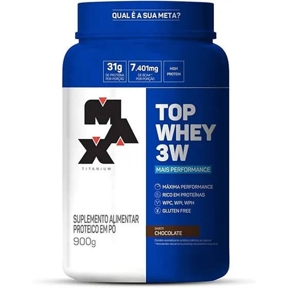 Max Titanium Top Whey 3w 900gr