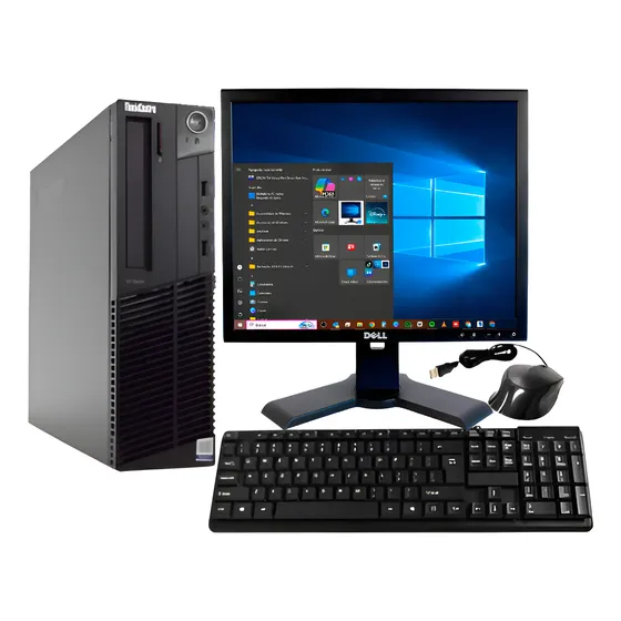 Computadora Completa Intel Core I5 4gb 240gb Monitor 17 Dell
