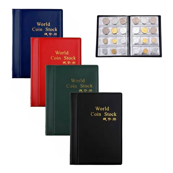 Álbum Organizador Monedas Antiguas Colección 