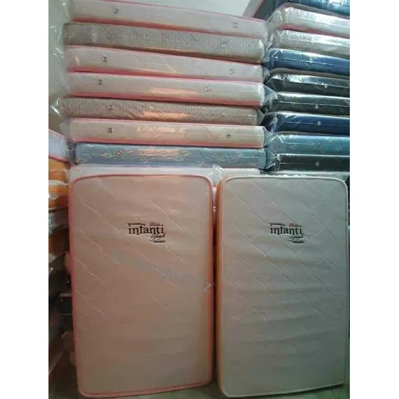 Colchon Para Bebe Para Cuna Corral Color Blanco