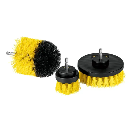Set De Cepillos De Nylon  P/taladro (2 -3.5 -4 )diesel Tools