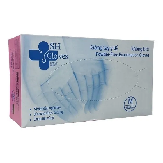 Guantes De Examen Látex Libre De Polvo 50 Und Talla M / L