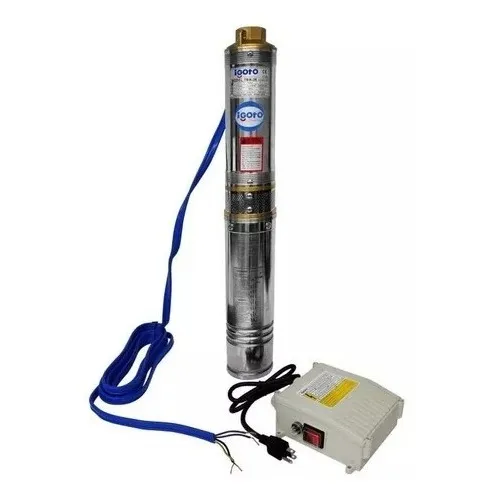 Bomba De Agua Sumergible Tipo Bala 1 Hp 750w Igoto Tba69