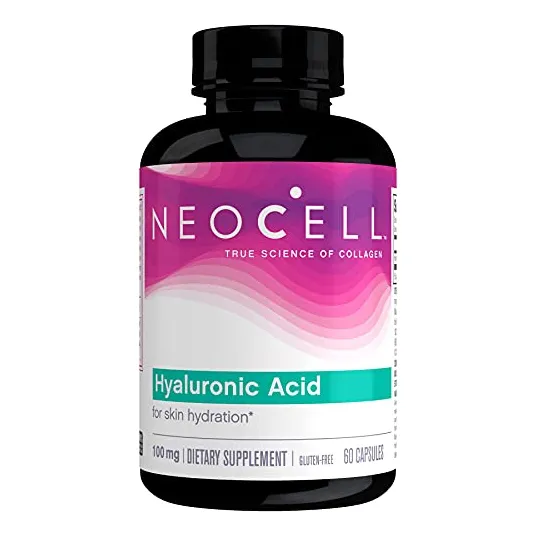Suplemento De Ácido Hialurónico Neocell 100 Mg, 60 Cápsulas