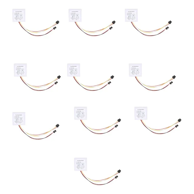 10x Sensor De Toque Espelho Stepless 5ah Touch Estilo B