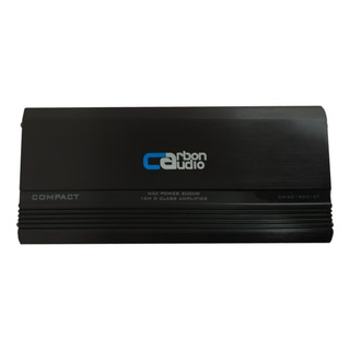 Amplificador Carbón Audio Ac15001et 1500 W Rms 1 Ch Clase D Amplificador Carbón Audio Ac15001et 1500 W Rms 1 Ch Clase D