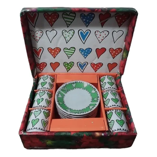 Juego De Tazas De Cafe De 12 Piezas De Porcelana #3