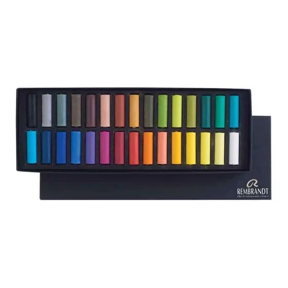 Pastel Seco Rembrandt Set 30 Colores Media Barra