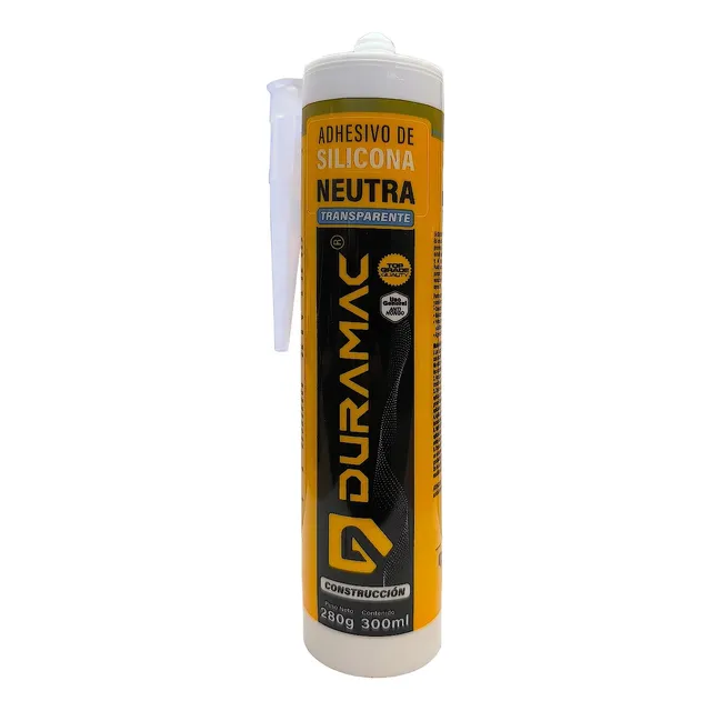 Silicona Transparente Neutra Duramac 100% Pura Anti Hongos
