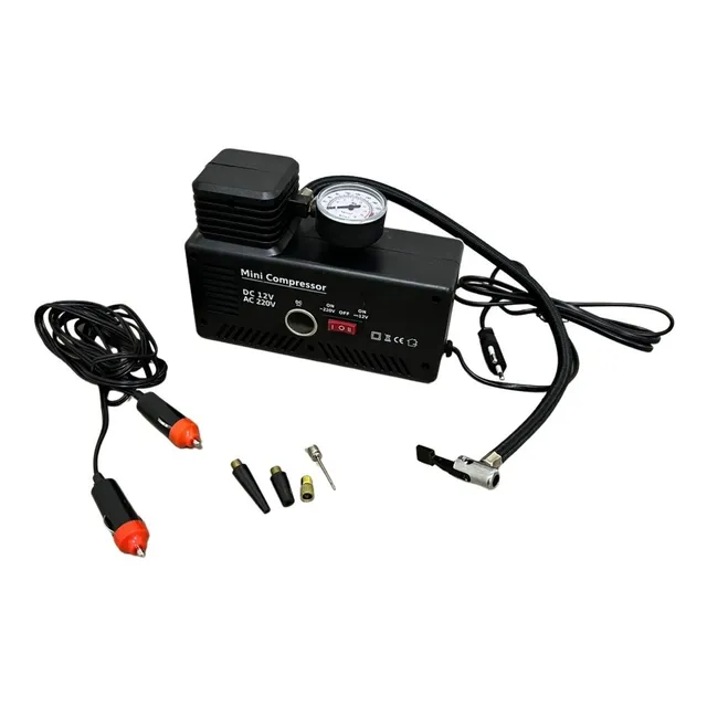 Mini Compressor Ar Automotivo Elétrico 2x1 250psi 30l 220v