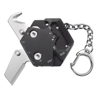Llavero Edc Multifuncional Con Forma De Moneda Hexagonal Par Llavero Edc Multifuncional Con Forma De Moneda Hexagonal Par