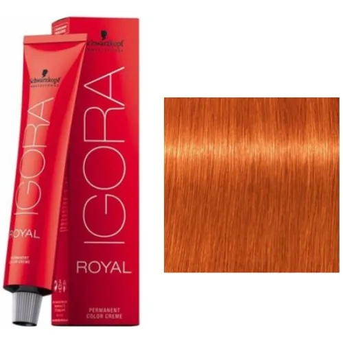 Igora Royal N°8.77rubio Claro Cobrizo Intenso Tono Tendencia
