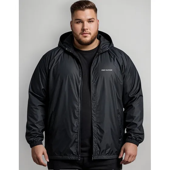 Corta Vento Plus Size Jaqueta Masculina Impermeável Aspen