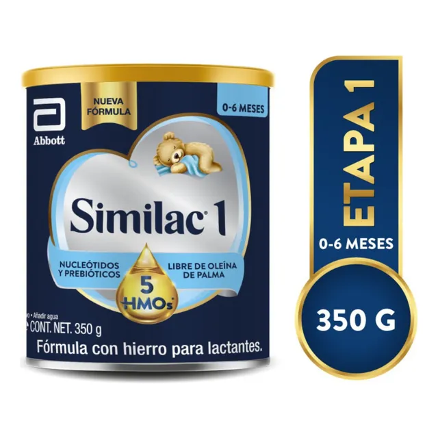 Fórmula Infantil Con Hierro Similac Etapa 1 350 Gramos