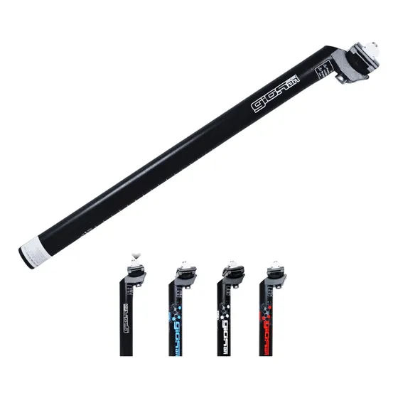 Canote Bicicleta 27,2mm Gios Alumínio Reforçado Multi Cores