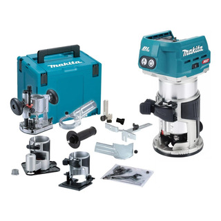 Fresadora 40v Router 6-8mm Tupi Rebajadora Makita Rt001gz07 Fresadora 40v Router 6-8mm Tupi Rebajadora Makita Rt001gz07