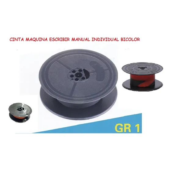 Pack 4 Cintas Bicolor Maquina Escribir Manual Grupo Gr-1