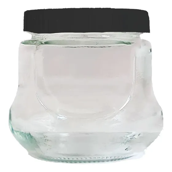 Kit 50 Pote Vidro 300ml + Tampa Atacado Geleia