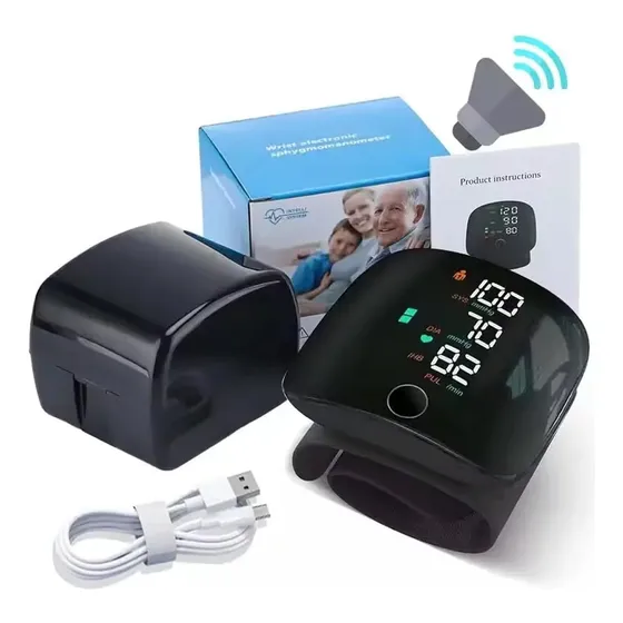 Tensometro Digital Con Voz Recargable No Usa  Bateria