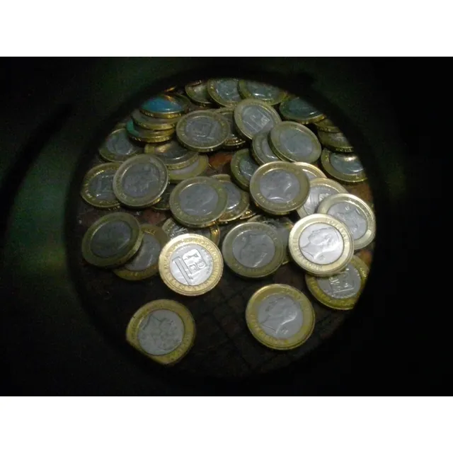 Lrbl. 10 Kg Monedas Bimetálicas 2007/09 Como Nuevas 