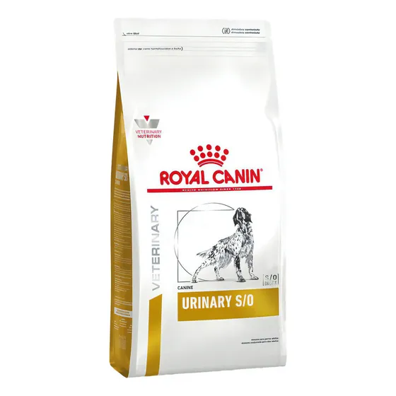 Alimento Royal Canin Veterinary Diet Canine Urinary S/O para cão adulto de raza todos os tamanhos sabor mix de 10 kg