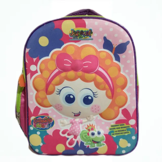 Mochila Chamoy Y Amiguis Distroller 3d Kinder Mediana Ruz 117832.