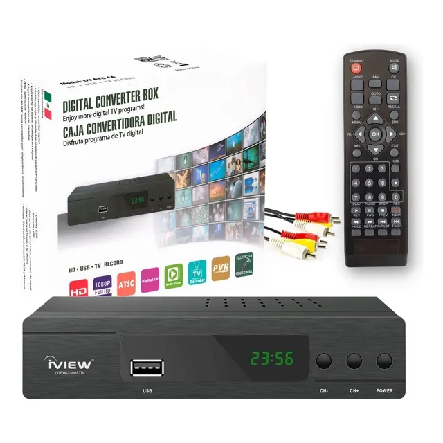 Decodificador Full Hd 1080p Con Pvr Y Control Remoto