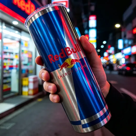 Copo Skinny Car Skinny Tumbler Sus304 Red Bull De 20 Onças 20oz Thermos And Straw