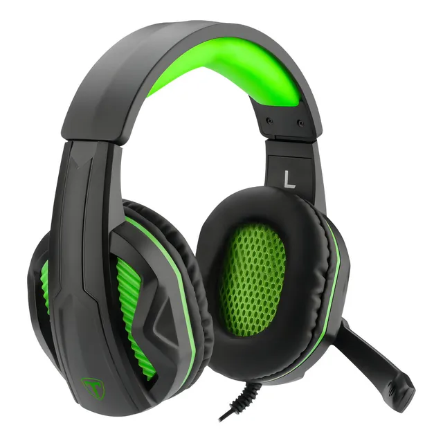 Auriculares para jugadores T-dagger Cook P2 T-RGH100-1, color negro