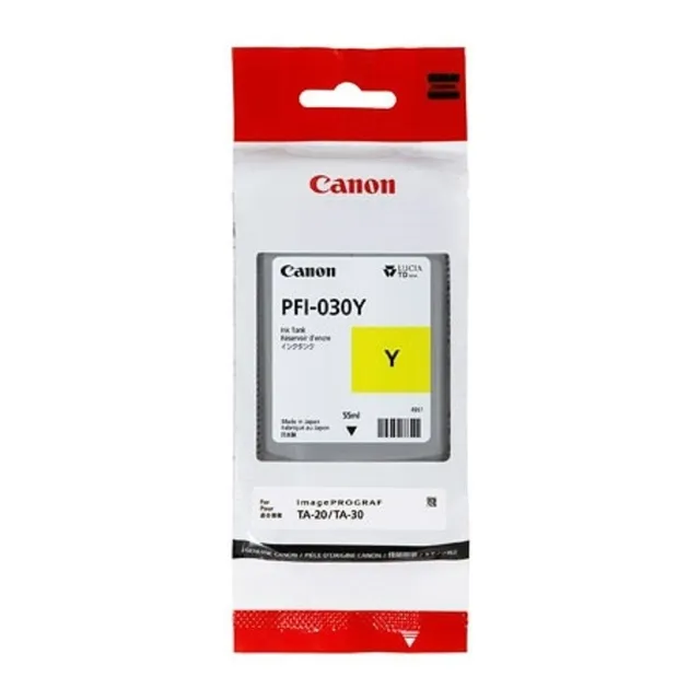 Tinta Canon Pfi-030 Color Amarillo