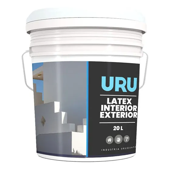 Pintura Interior Exterior Antihongos Lavable Uru 20 Lts