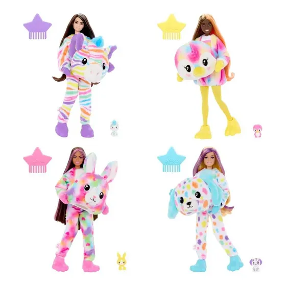 Barbie Cutie Reveal Muñeca Colores De Ensueño Sorpresa