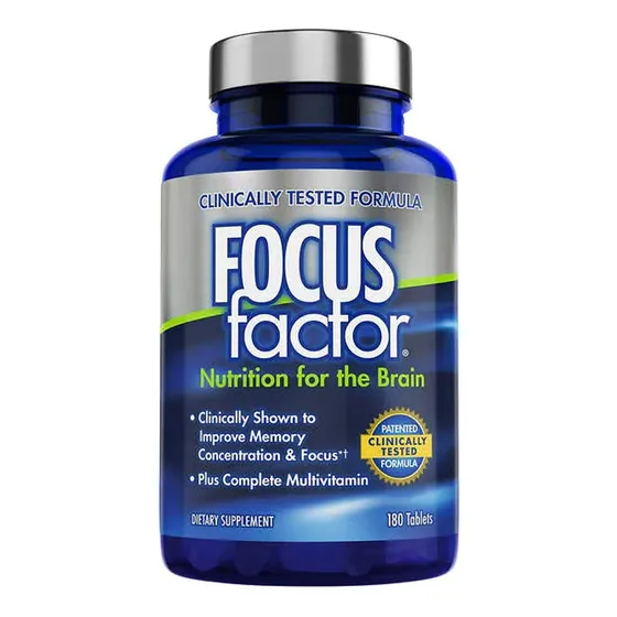 Suplemento Focus Factor Brain Health 180 Comprimidos
