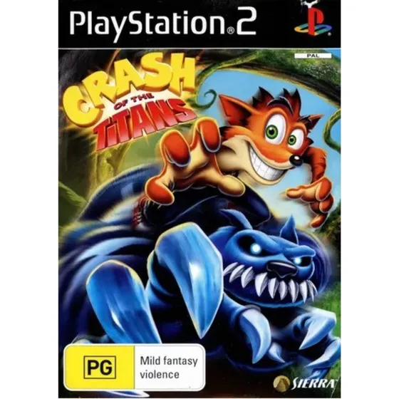 Jogo Crash Of The Titans Para Playstation 2 Ps2 Fat Slim