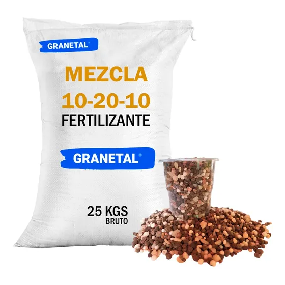 Mezcla 10 20 10 Npk Abono Completo Para Plantas Y Cultivos