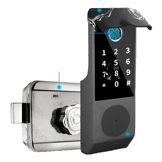 Fechadura Digital Externa Portao Prova D Agua Wifi Tuya Ip67