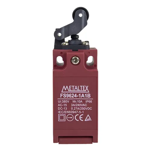 Chave Seletora 3 Posições Metaltex + Botão Emergência Trava 22mm