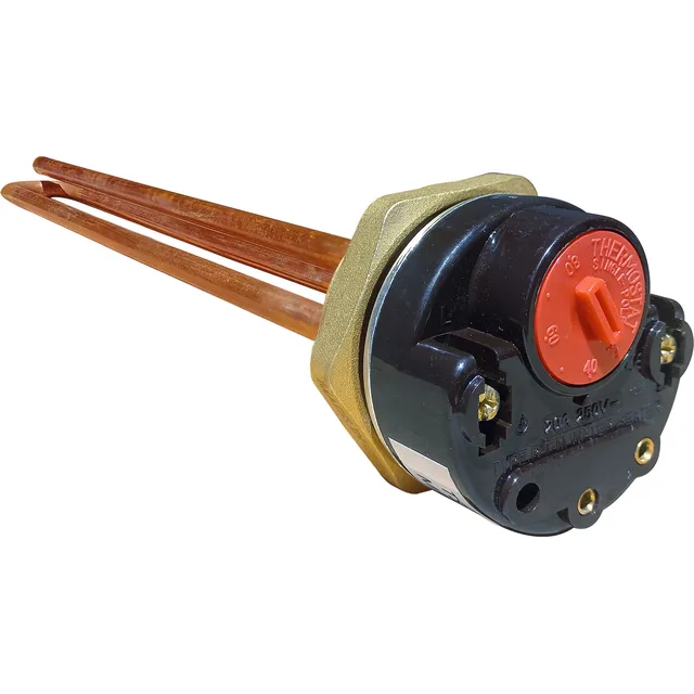 Resistencia Para Termotanque Solar Y Termostato 1500 Watts