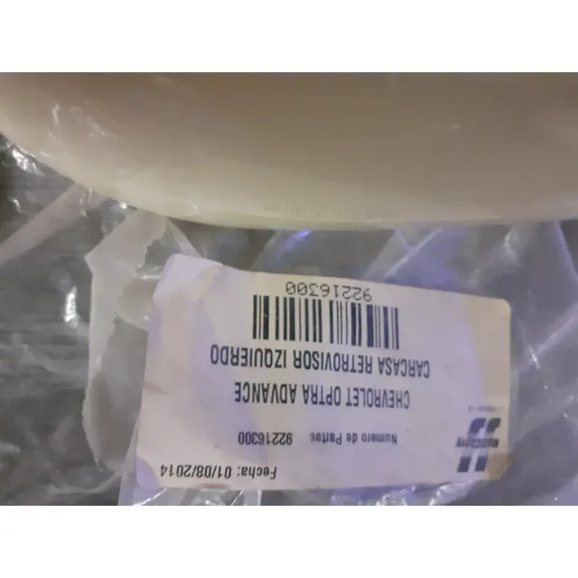 Carcasa Optra Advance Retrovisor Izquierda Original 92216300