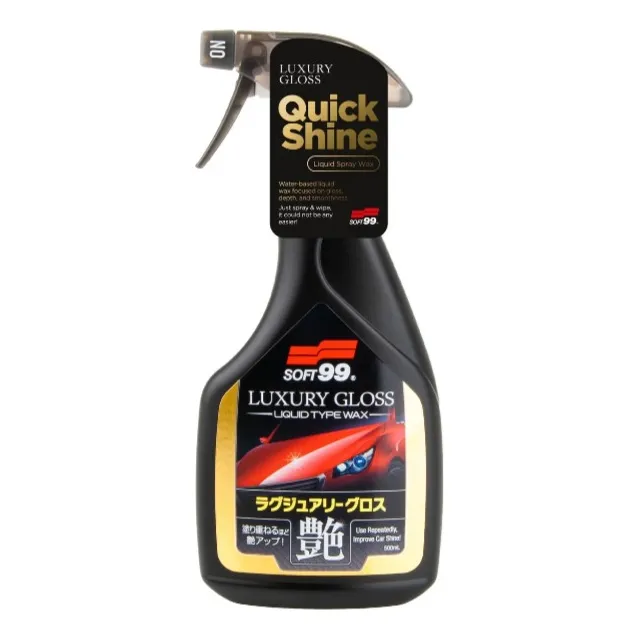 Cera Líquida Carnaúba Luxury Gloss 500ml Soft99 Quick Detail