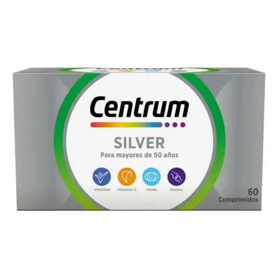 Suplemento Dietario Centrum Silver X 60 Comprimidos