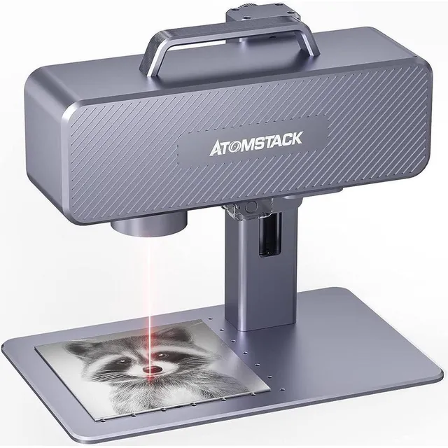 Atomstack M4 Fiber Laser Engraver, 1064nm Cold Red Light