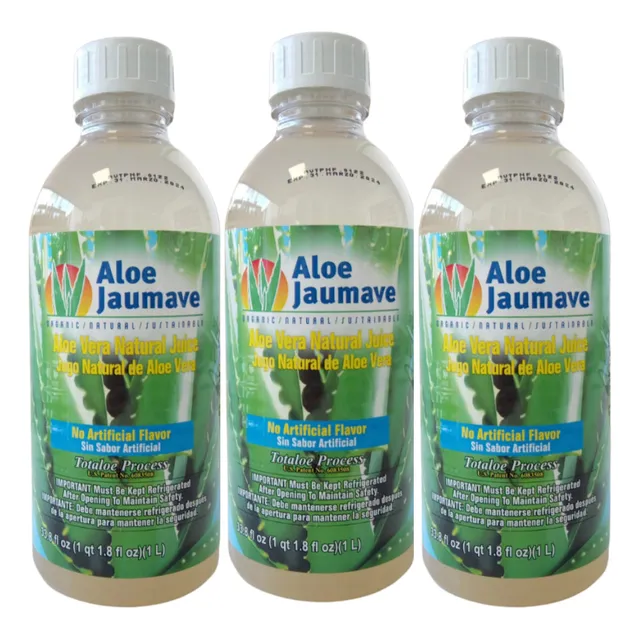 Jugo De Sábila Natural Con Pulpa Aloe Vera 3 Litros Jaumave