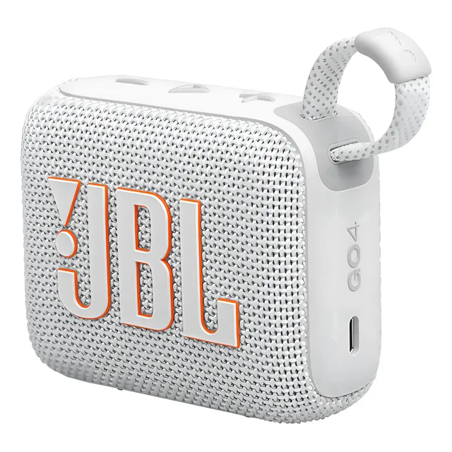 Altavoz portátil Jbl Go4 00000000 con Bluetooth impermeable blanco