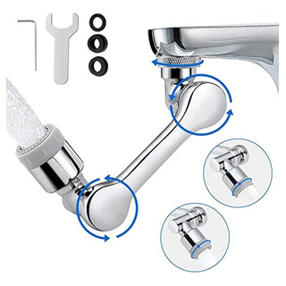 Adaptador De Enchufe Para Grifo De Cocina, Rotación De 1080 Adaptador De Enchufe Para Grifo De Cocina, Rotación De 1080