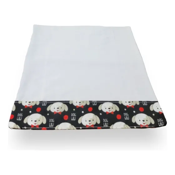 Tapetinho Higiênico Pet Tapete Lavável Cachorro 67x47cm